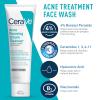 imageCeraVe Acne Skin Care Set 5oz Acne Foaming Cream Cleanser  1oz Resurfacing Retinol Serum  2oz AM Facial Moisturizing Lotion with SPF 30  2oz PM Facial Moisturizing Lotion