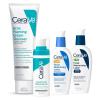 imageCeraVe Acne Skin Care Set 5oz Acne Foaming Cream Cleanser  1oz Resurfacing Retinol Serum  2oz AM Facial Moisturizing Lotion with SPF 30  2oz PM Facial Moisturizing Lotion
