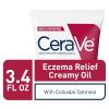 imageCeraVe Eczema Relief Creamy Body Oil Eczema Calming Cream With Colloidal Oatmeal ampamp Safflower Oil For Dry Skin ampamp Itchy Skin Relief Steroid Free ampamp Paraben Free 8 Ounce34 Fl Oz Pack of 1