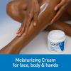 imageCeraVe Moisturizing Cream Body and Face Moisturizer for Dry Skin Body Cream with Hyaluronic Acid and Ceramides Daily Moisturizer OilFree Fragrance Free NonComedogenic 19 Ounce19 Ounce