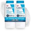 imageCeraVe 2 In 1 Hydrating Anti Dandruff Shampoo And Conditioner 1 Pyrithione Zinc Dandruff Treatment Color Safe ampamp Sulfate Free Shampoo And Conditioner Helps Eliminate Dandruff ampamp Relieve Itchy Scalp12 Fl Oz Pack of 2