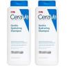 imageCeraVe Gentle Hydrating Shampoo With Ceramides Niacinamide ampamp Hyaluronic Acid For Soft Healthy Looking Hair ampamp Scalp Sulfate Free ampamp Color Safe Shampoo For All Hair Types 12 Oz12 Fl Oz Pack of 2