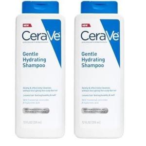 imageCeraVe Gentle Hydrating Shampoo With Ceramides Niacinamide ampamp Hyaluronic Acid For Soft Healthy Looking Hair ampamp Scalp Sulfate Free ampamp Color Safe Shampoo For All Hair Types 12 Oz12 Fl Oz Pack of 2