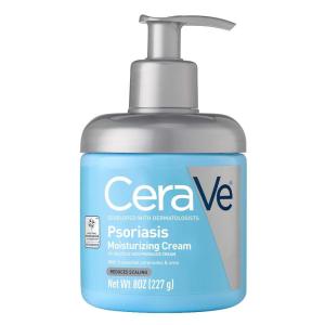imageCeraVe Moisturizing Cream for Psoriasis Treatment With Salicylic Acid for Dry Skin Itch Relief ampamp Urea for Moisturizing Fragrance Free ampamp Allergy Tested 8 Oz8 Ounce Pack of 1