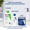 imageCeraVe Healing Ointment Hydrating Skin Protectant With Petrolatum Hyaluronic Acid ampamp Ceramides Face ampamp Body Skin Barrier Repair For Cracked Chafed Dry Skin Fragrance Free ampamp Lanolin Free 12 Oz12 Ounce Pack of 1