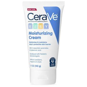 imageCeraVe Baby Cream Gentle Moisturizing Cream with Hyaluronic Acid Paraben Phthalate ampamp Fragrance Free 5 Ounce5 Ounce Pack of 1