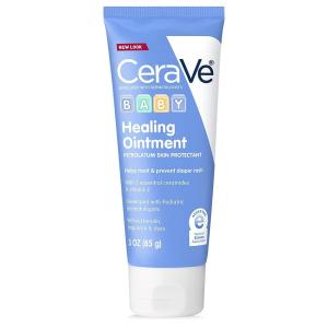 imageCeraVe Diaper Rash Cream Baby Healing Ointment for Extra Dry Cracked Skin Diaper Cream with Ceramides ampamp Vitamin E Lanolin Fragrance Paraben Dye Phthalates ampamp Sulfate Free 3 Ounce3 Ounce