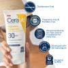 imageCeraVe 100 Mineral Sunscreen SPF 50 with Zinc Oxide ampamp Titanium Dioxide Hyaluronic Acid ampamp Ceramides Oil Free ampamp NonGreasy Hydrating Mineral Sunscreen For Body 5 ozSPF 30