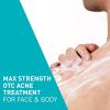imageCeraVe Acne Foaming Cream Wash Gentle Face and Body Cleanser with Benzoyl Peroxide 10 Hyaluronic Acid and Niacinamide 10 Benzoyl Peroxide Treatment Clears Pimples and Blackheads 5 Oz
