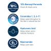imageCeraVe Acne Foaming Cream Wash Gentle Face and Body Cleanser with Benzoyl Peroxide 10 Hyaluronic Acid and Niacinamide 10 Benzoyl Peroxide Treatment Clears Pimples and Blackheads 5 Oz