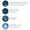 imageCeraVe Hydrating Sheer Sunscreen with SPF 30 for Face and Body Mineral ampamp Chemical Sunscreen for Men ampamp Women with Zinc Oxide Hyaluronic Acid and Ceramides ParabenFree  FragranceFree 3 Ounces3 Fl Oz Pack of 1