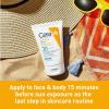 imageCeraVe Hydrating Sheer Sunscreen with SPF 30 for Face and Body Mineral ampamp Chemical Sunscreen for Men ampamp Women with Zinc Oxide Hyaluronic Acid and Ceramides ParabenFree  FragranceFree 3 Ounces3 Fl Oz Pack of 1