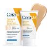imageCeraVe Hydrating Mineral Sunscreen SPF 30 with Sheer Tint Tinted Mineral Sunscreen with Zinc Oxide ampamp Titanium Dioxide Blends Seamlessly For Healthy Glow Deep 17 OzLight