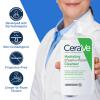imageCeraVe Hydrating Cream To Foam Cleanser Makeup Remover Face Wash For Dry Skin Foaming Facial Cleanser With Hyaluronic Acid Normal To Dry Skin Fragrance Free ampamp Non Comedogenic 19 Fluid Ounce19 Fl Oz Bottle