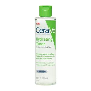 imageCeraVe Hydrating Toner for Face NonAlcoholic with Hyaluronic Acid Niacinamide and Ceramides for Sensitive Dry Skin FragranceFree Non Comedogenic Full Size 68 Fl Oz