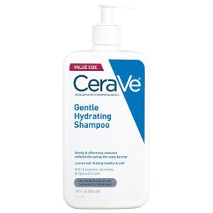 image:imageCeraVe Gentle Hydrating Shampoo With Ceramides Niacinamide amp Hyaluronic Acid For Soft Healthy Looking Hair amp Scalp Sulfate Free amp Color Safe Shampoo For All Hair Types 19 Oz19 Fl Oz Pack of 1