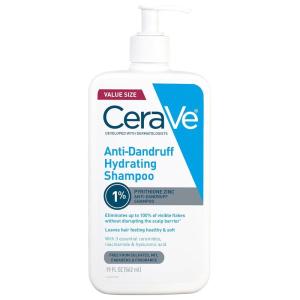 image:imageCeraVe Hydrating Anti Dandruff Shampoo 1 Pyrithione Zinc Dandruff Treatment With Ceramides Niacinamide amp Hyaluronic Acid Helps Eliminate Flakes amp Provides Itchy Scalp Relief Sulfate Free 19 Oz19 Fl Oz Pack of 1