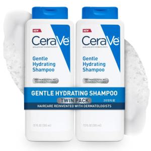 image:imageCeraVe Gentle Hydrating Shampoo and Conditioner Bundle With Ceramides Niacinamide amp Hyaluronic Acid For Soft Healthy Looking Hair amp Scalp Sulfate Free amp Color Safe For All Hair Types12 Fl Oz Pack of 2