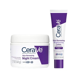 image:imageCeraVe Skin Renewing Night Cream 17 Ounce Skin Renewing Brightening Lotion SPF 30 135 fl oz17 Ounce  135 Ounce