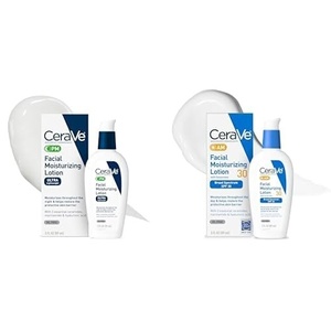 image:imageCeraVe PM Facial Moisturizing Lotion 3 Ounce  CeraVe AM Facial Moisturizing Lotion with SPF 30 Bundle3 Ounce  3 Ounce