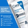 image:imageCeraVe Moisturizing Cream Body and Face Moisturizer for Dry Skin Body Cream with Hyaluronic Acid and Ceramides Daily Moisturizer OilFree Fragrance Free NonComedogenic 16 Ounce Refill8 Ounce