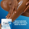 image:imageCeraVe Moisturizing Cream Body and Face Moisturizer for Dry Skin Body Cream with Hyaluronic Acid and Ceramides Daily Moisturizer OilFree Fragrance Free NonComedogenic 16 Ounce Refill19 Ounce Pack of 1