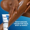image:imageCeraVe Moisturizing Cream Body and Face Moisturizer for Dry Skin Body Cream with Hyaluronic Acid and Ceramides Daily Moisturizer OilFree Fragrance Free NonComedogenic 16 Ounce Refill8 Ounce